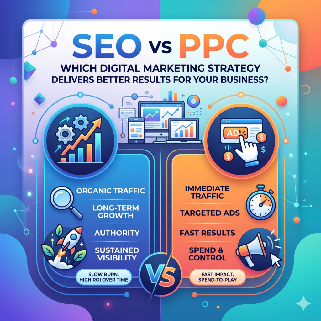SEO vs PPC: Which Digital Marketing Strategy Delivers Better Results for Your Business?